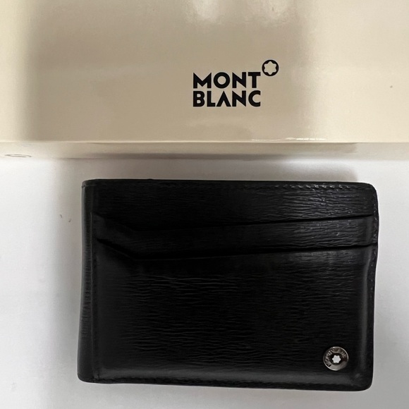Montblanc Other - Montblanc 4810 Westside Folded Pocket Holder 8CC- Black